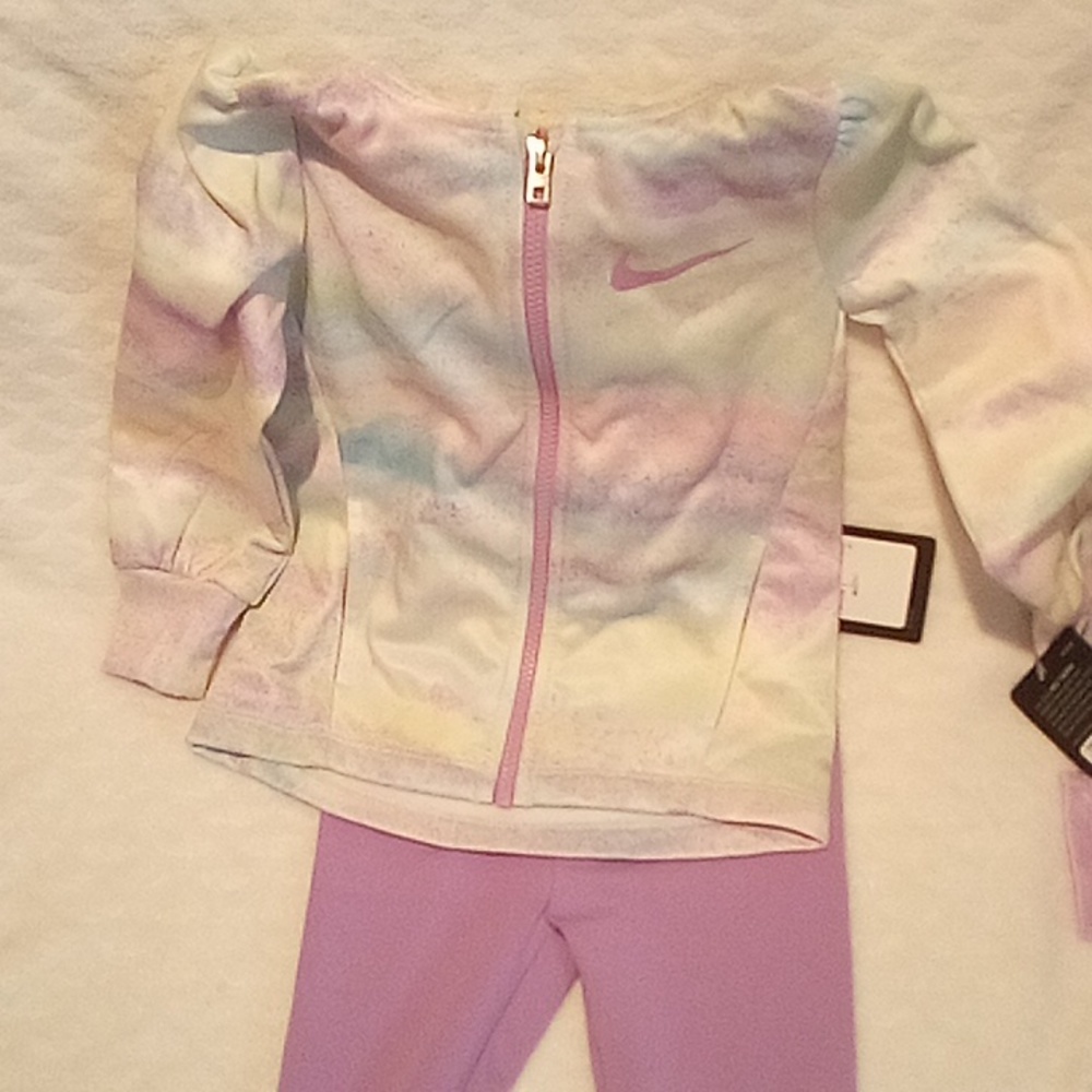 NWT Nike Toddler Jacket w Hood Pants 3T
